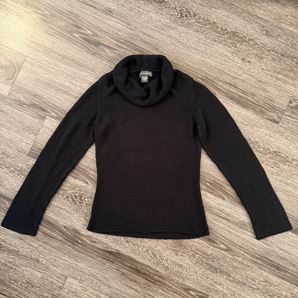 Banana Republic Vintage 100% Silk Draped Neck Sweater - Picture 1 of 8